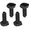 4pz DC6101722B Gambe Lavatrice con Regolazione Orizzontale per Samsung