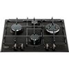 Hotpoint-Ariston HOTPOINT PCN640TANRHA PIANO COTTURA 4 FUOCHI 1 TRIPLA CORONA 60 CM ANTRACITE