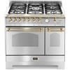 LOFRA DOLCEVITA RSD96MFTE/CI CUCINA 90CM ACCIAIO/OTTONE DOPPIO FORNO 60220021