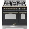 LOFRA DOLCEVITA RNMD96MFTE/CI CUCINA 90CM NERA/OTTONE 60220024 DOPPIO FORNO