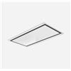 ELICA HILIGHT GLASS H16 WH/A/100 CAPPA A ISOLA ASPIRANTE VETRO BIANCO CLASSE A
