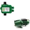 IKARO ELETTROPOMPA CENTRIFUGA AUTOADESCANTE IN GHISA Hp 0,8 + PRESS CONTROL 1,5 BAR