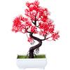 Pianta di fiori in finta seta per decorazione scrivania da interno per LUCKY Str