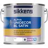 SIKKENS Smalto murale all'acqua Sikkens Alpha Unidecor BL Satin per interni bianco 2.5 l