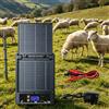 Generatore Recinzione Solare Facile da Installare Recinto Elettrico 10000 V