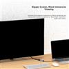 Adattatore da Type-C a DP femmina 20 cm compatibile con laptop e telefoni USB-C