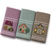 Vingi ricami Set 3 strofinacci in spugna con applicazioni ricamate - Home Bis - Vingi Ricami