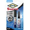 BOSTIK SUPER PLASTICHE ATTIVATORE+ADESIVO BLISTER- 6,0 pz