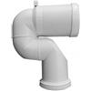 Bonomini Curva tecnica per scarichi traslati da 160/220 mm per vaso