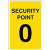VSafety V Safety Point 0 200 x 300 mm - Vinile autoadesivo