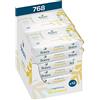 BIOLANE - Salviette per bambini con linimento oleo-calcare - 768 salviettine per bambini per cambio - Confezione da 12 confezioni da 64 salviette - Fin dalla nascita
