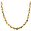 SR Collana Corda Oro 18K 750 MLS. 60 Cm. 15,30 Grammi. 5,5 Mm Di Spessore