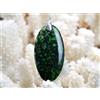 JM-IMPORT Giada Omfacite 44 Carati - Pendente Cabochon Pietra Naturale - Italia / FM52
