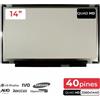 Ver descr. Schermo LED Di 14" Per Laptop B140QAN01.0 2560X1440 40 PIN SIN Brackets