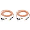 No 2X Audio BILANCIATO 4FT / 6FT 4,4 mm per MDR-XB950N1 XB950B1 XB950 MD9316