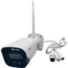 BRAVO Telecamera esterno captain pro lux bravo mpx 1,0 + led 1wx4 wifi/lan