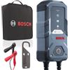 Bosch C10 Caricabatterie Automatico 12V Auto Moto Mantenitore Carica Batteria CE