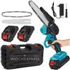 Motosega 6 Pollici a Batteria 48V Ricaricabile Doppia Batteria +Accessori 2026