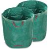 Does not apply Set Di Sacchi Da Giardinaggio - 2 Pz. 500 Litri - Rifiuti Del Giardino, Foglie,