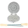 CBE Elettrodomestici CBE BISCOTTIERA STAMPO FERRATELLE ABRUZZESE TONDO ROSONE 2090100