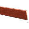 10 PEZZI LISTELLO BATTISCOPA ZOCCOLO LISCIO 7X70MM LEGNO COL.MOGANO 60351 H.245
