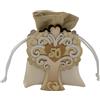 ETM TREE Bag NOZZE D'ORO 50° con sacchetto 9 cm Set da 6 pezzi