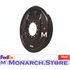 Aftermarket S.42592 827143M91 MONTAGGIO PIASTRA POSTERIORE FRENO E SCARPA ADATTO PER LAND...