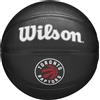 Wilson palloni da basket Unisex, Wilson Team Tribute Toronto Raptors Mini Ball, nero