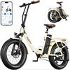 ONESPORT OT16 Max E-Bike Pieghevole 20x4.0 Fat Tire, Batteria 48V18Ah 120km