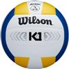 Wilson palline da pallavolo Unisex, Wilson K1 Silver Volleyball, bianco