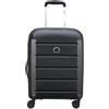 DELSEY TROLLEY DELSEY binalong trolley cabina slim 55cm 4 ruote doppie NERO NERO 433426