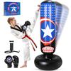 Does not apply Sacco Da Boxe per Bambini, 168Cm Pungiball Bambini Con Guanti Da Boxe E Pompa, R
