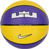 Nike palloni da basket Unisex, Nike Lebron James Playground 8P 2.0 Ball, giallo