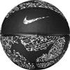 Nike palloni da basket Unisex, Nike 8P Prm Energy Deflated Ball, nero
