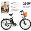 DYU C6 Bicicletta elettrica 250w 25km/h 36V 12.5ah autonomia 60km 26 pollici
