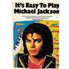 WISE PUBLICATIONS Spartito It's Easy to play Michael Jackson