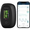Does not apply Saturimetro Da Dito Con Bluetooth, Pulsossimetro Da Dito Professionale Con App G