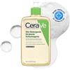 Cerave Olio Detergente Schiumogeno, per Pelli Secche E Molto Secche, Azione Idra
