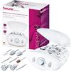 Does not apply MP 100 Set Professionale per Manicure E Pedicure, Fresa Elettrica Con 10 Accesso