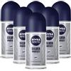 Nivea Men Nivea Uomo Silver Protect Deodorante Roll-On Protezione Antibatterica 48H Con...