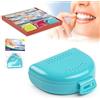 TrAdE Shop Traesio BOX SCATOLINA CONTENITORE PER DENTIERA APPARECCHIO DENTI ORTODONTICO BITE 12635