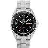 Orient Orologio ORIENT da Uomo Donna AUTOMATICO MAKO 2 nero in acciaio inox cassa 41 mm
