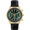Orologio Analogico Al Quarzo Uomo Con Cinturino in Pelle SP1006