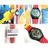 Swatch Gent VARIANTE NOS Navigator GB707 1987 Vintage Orologio da polso Anni 80