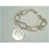 Cozzi Gioielli Bracciale in Argento 925 con 1 moneta da 500 lire - Braccialetto - Centenario