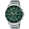 Casio Orologio EDIFICE Silver e Green EFR 526D 3AVUEF
