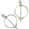 2 Pcs Accessorio Per Costume Medievale Spille Da Uomo Spilla Abito