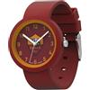 Does not apply as Roma Orologio - Orologio Da Polso Analogico Al Quarzo - Giallo E Rosso, in Co