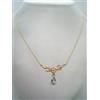 Cozzi Gioielli Girocollo in ORO GIALLO 18 KT (750 millesimi) con ACQUAMARINA naturale - collana
