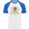 Fruit of the Loom Maglietta Da Baseball S/S Per Uomo Con Cane Australian Shepherd